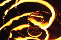 Fireball 02 / Fire painting