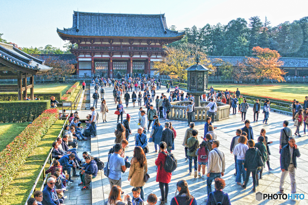 寺からの眺め　HDR