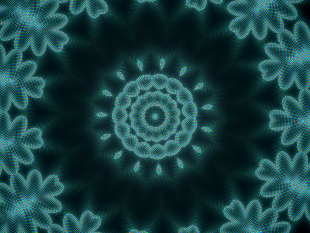 kaleidoscope　Digital flower