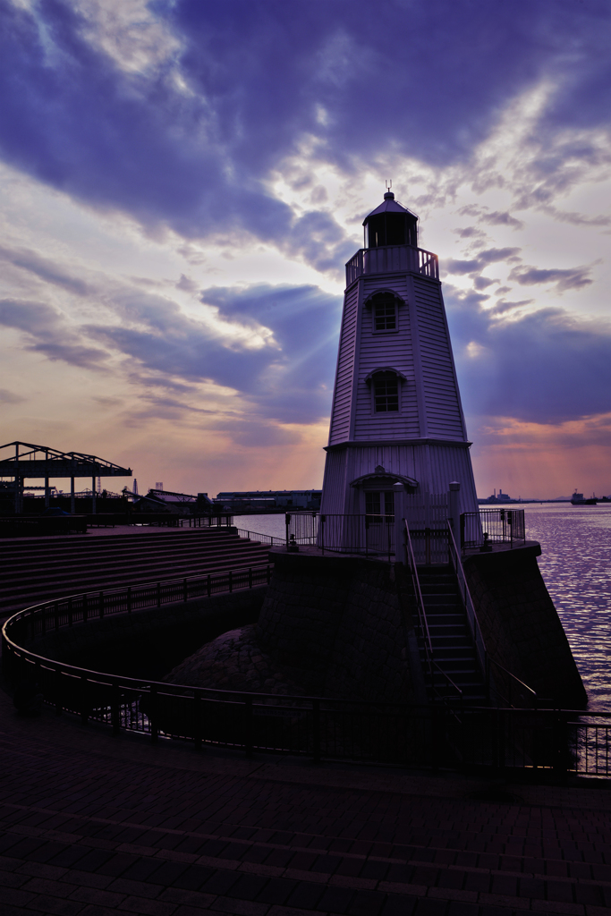 旧堺燈台 /HDR
