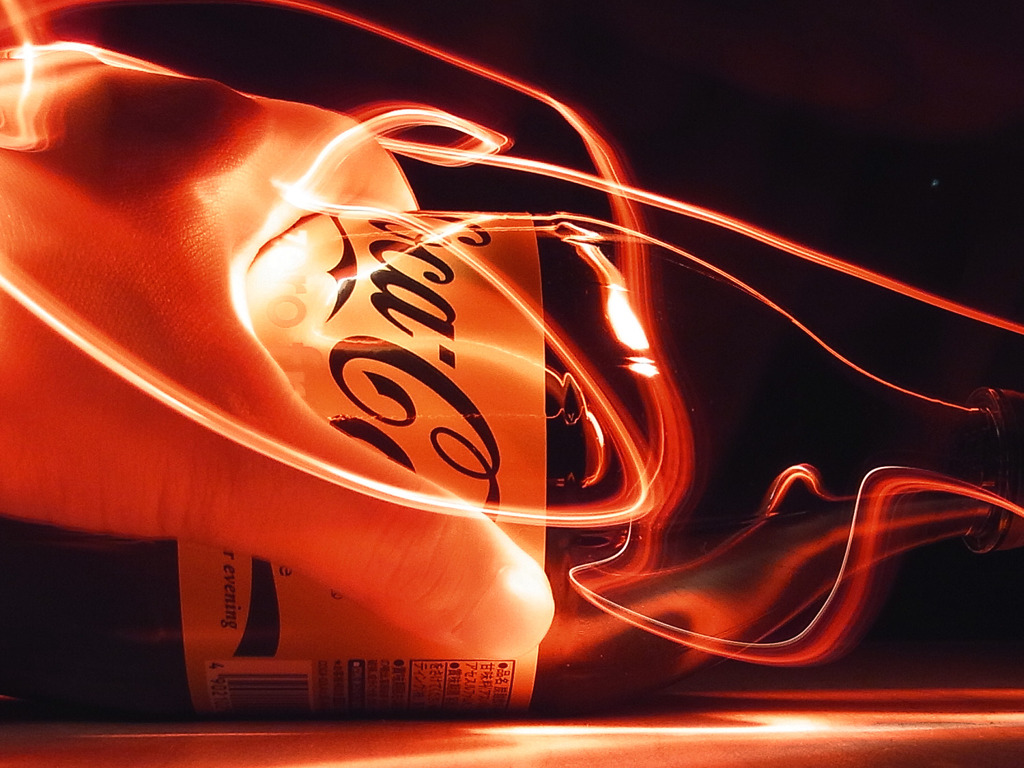 Cola 01 /Light Painting