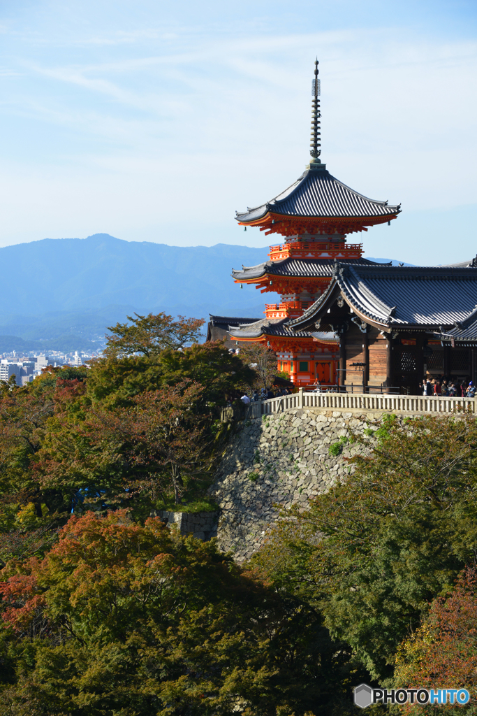 三重塔＠清水寺