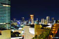 大阪夜景　01＠天空の農園周辺より