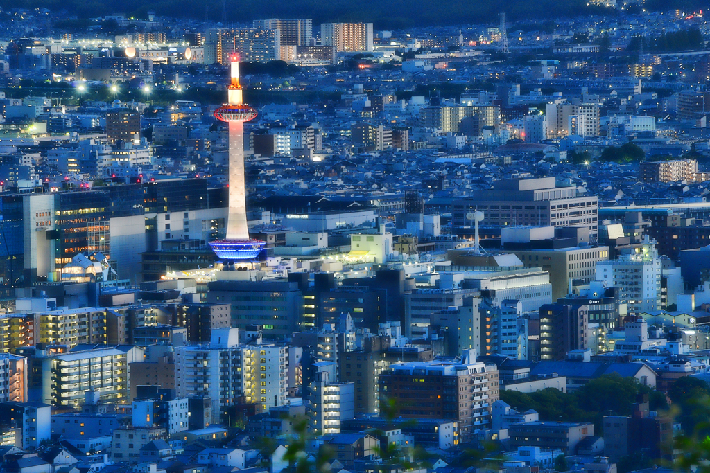 京都夜景＠将軍塚