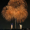 花火２　ベランダより
