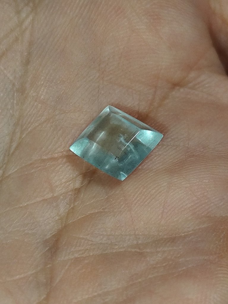 アクアマリン磨き