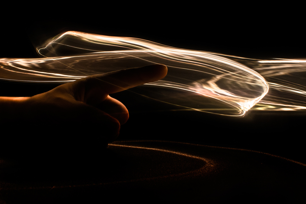 10 seconds/light painting