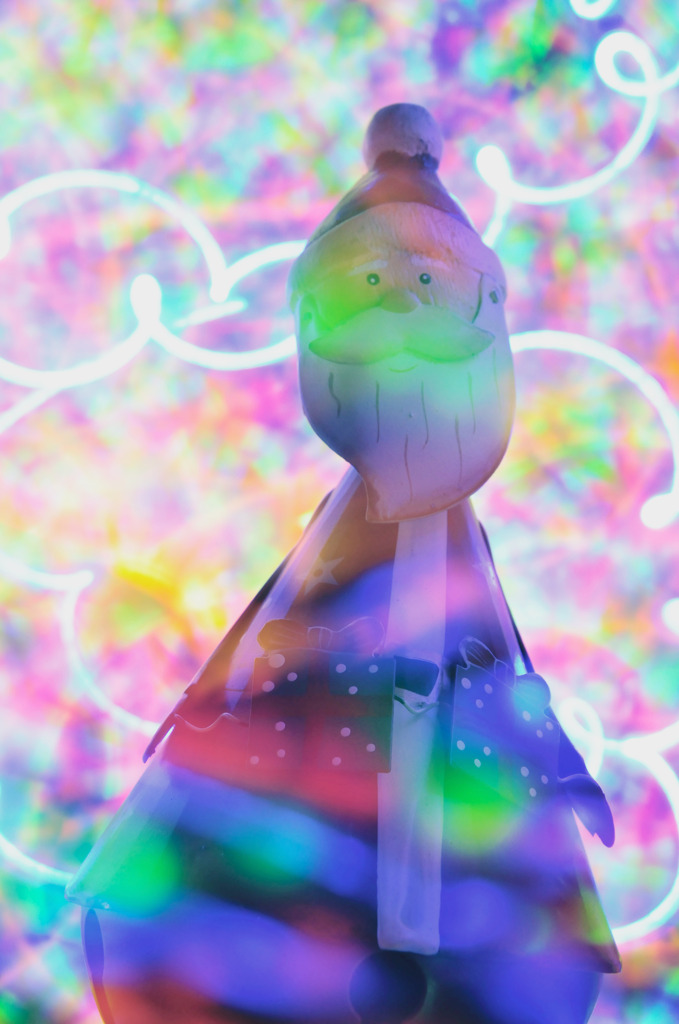 SANTA 3/light painting