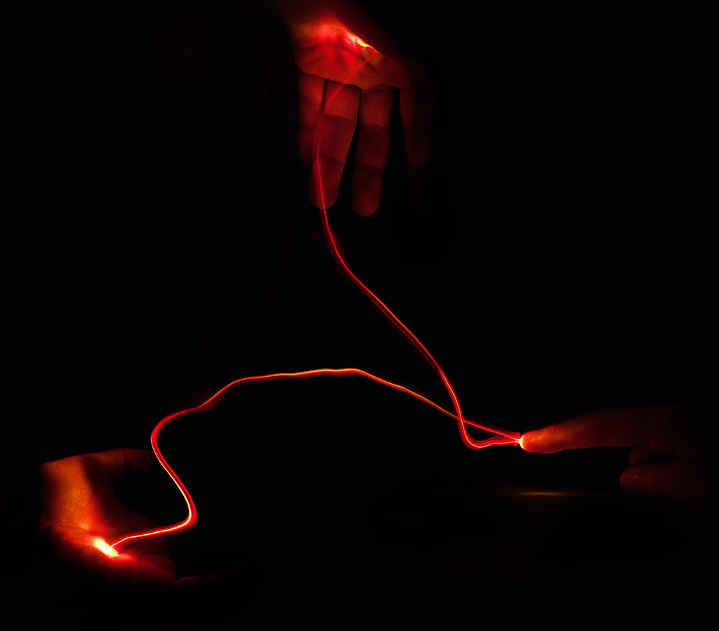 Hand to Hand/light painting