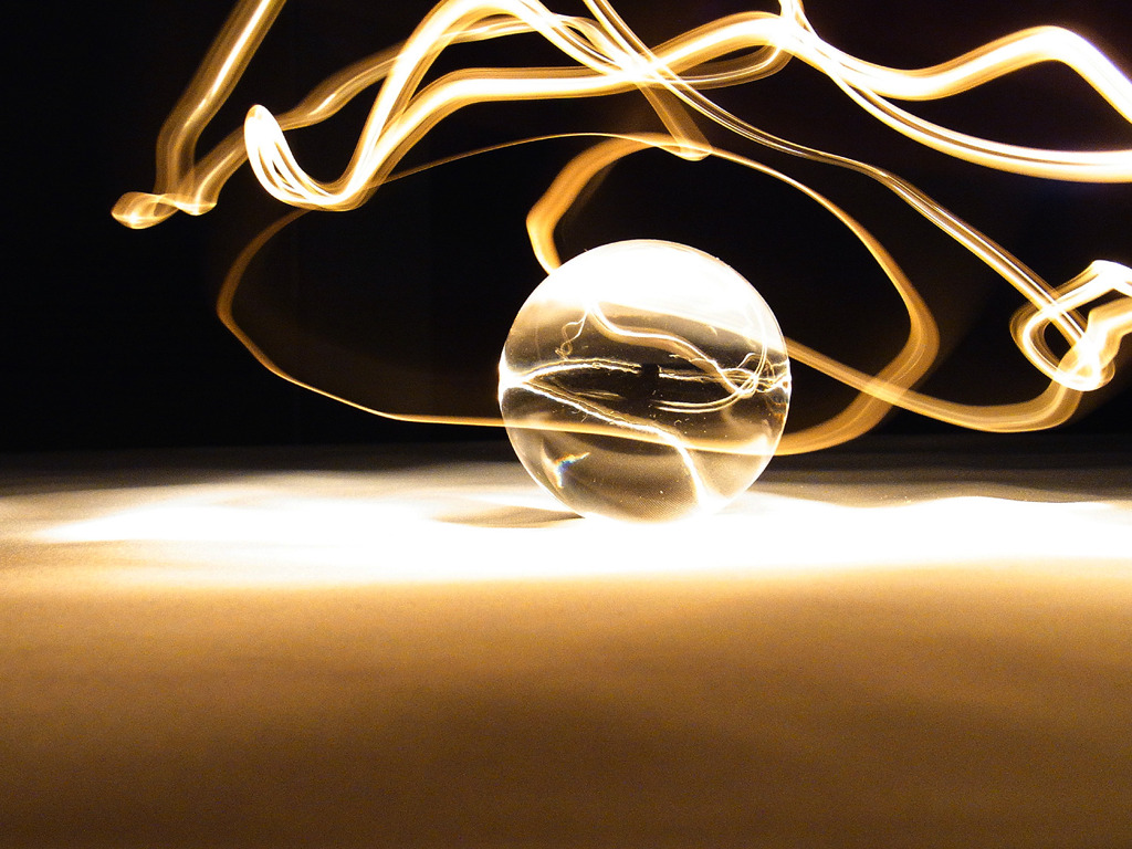 acrylic ball 05/light painting