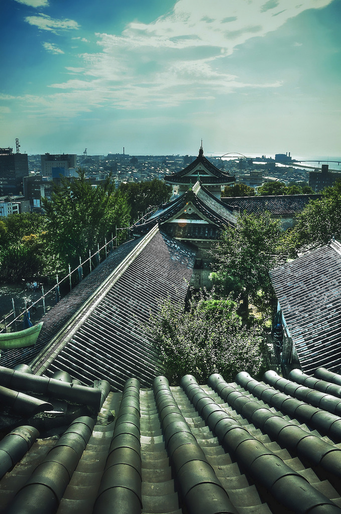 Wakayama castle 03/HDR