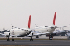 JAL A300-600RとJAC SAAB340B