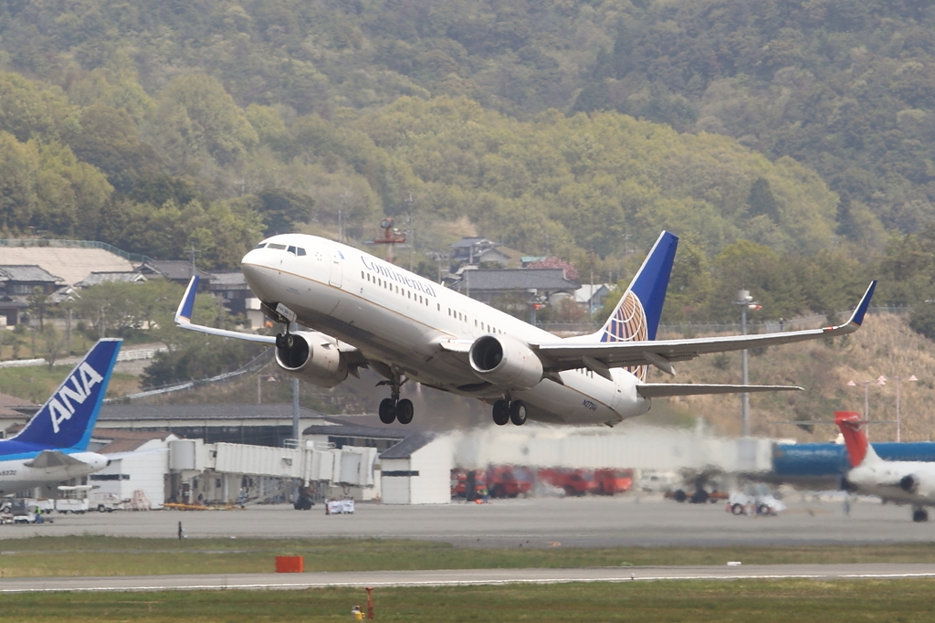 コンチネンタル航空 B737-800