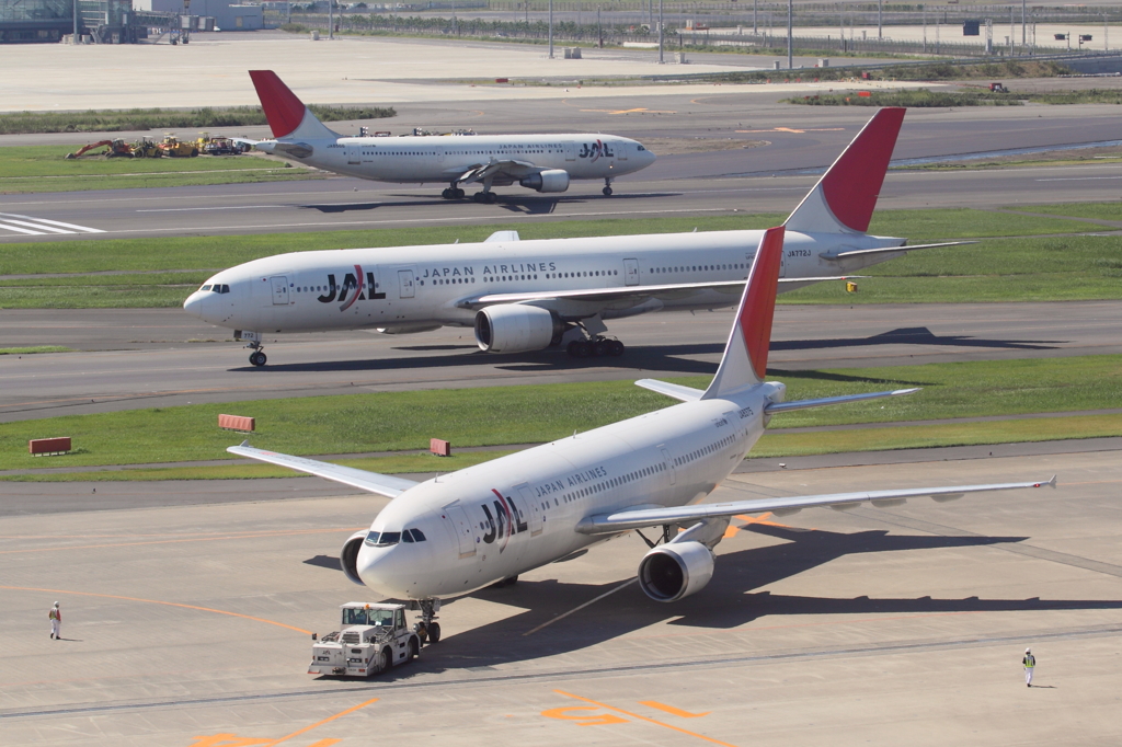 JALの飛行機たち