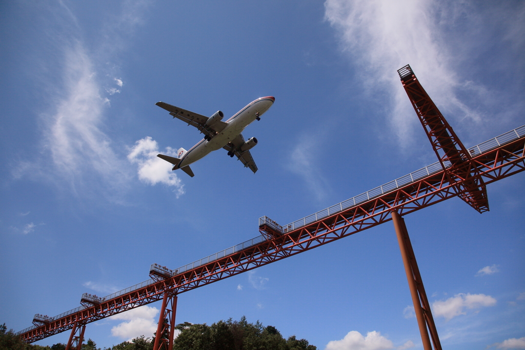 中国東方航空  A320-200  ファイナルアプローチ