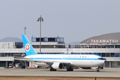 ANA B767-300 モヒカンジェット