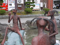 遠野駅の河童たち　壱