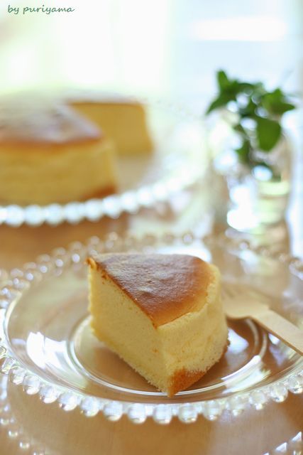 スフレチーズケーキ