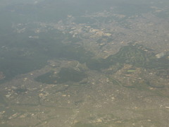 豊田市上空
