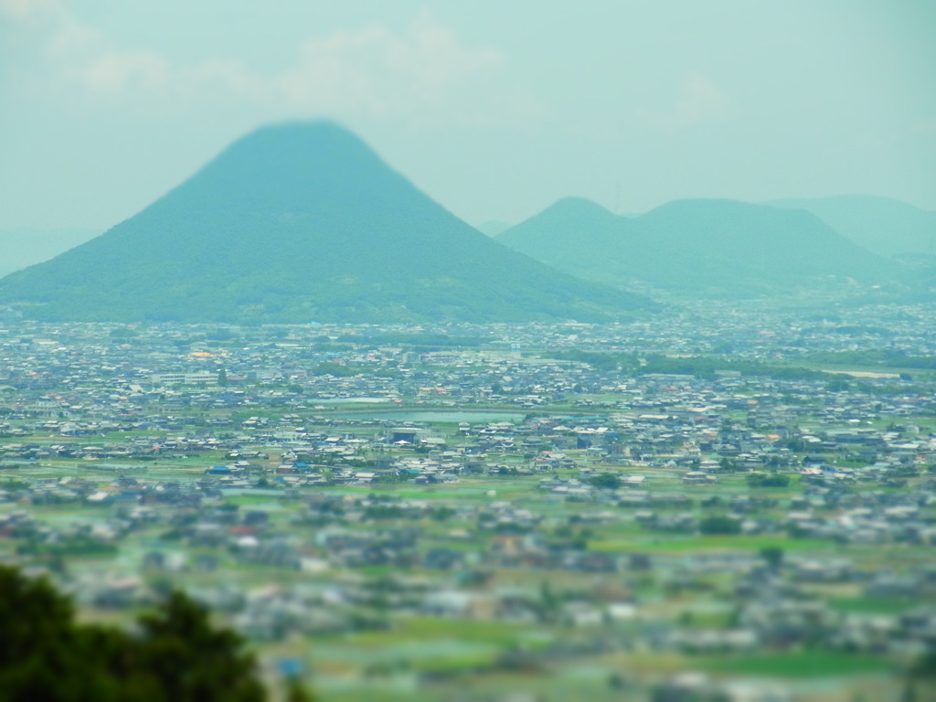 フィギュアみたいな風景