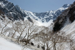 涸沢へ2009.5.2
