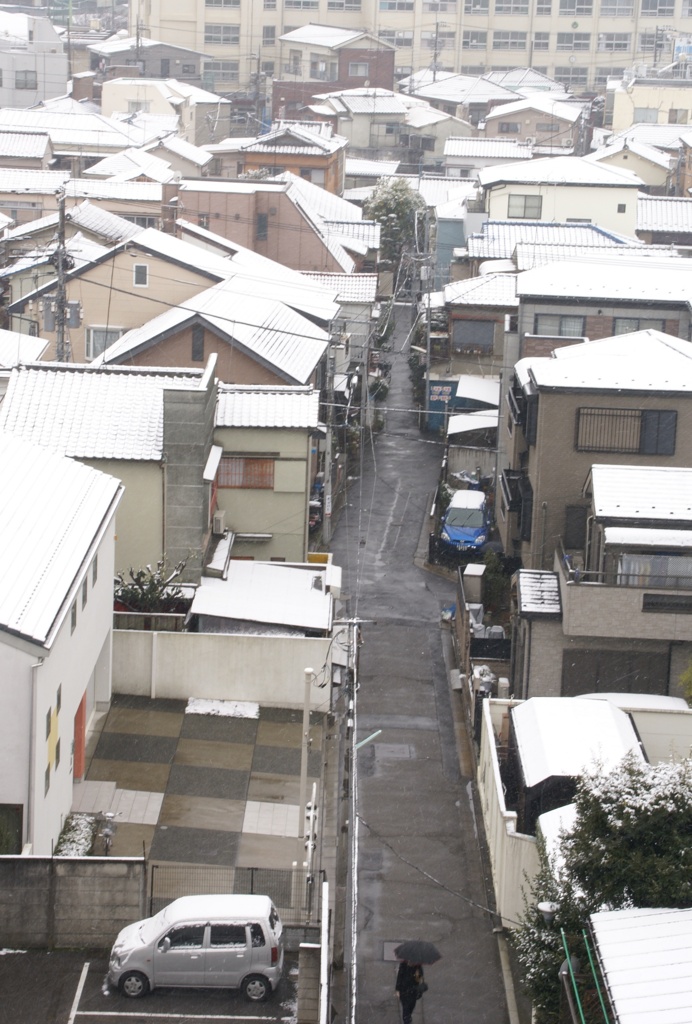 雪の朝