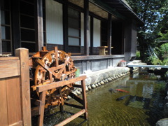 08年白川郷にて