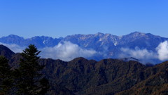 颯爽たる後立山