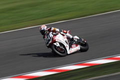 Nicky approaching turn 2