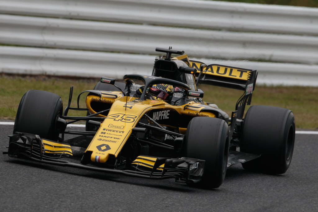 Renault　F１　　ー タイヤテスト　in　SUZUKA ー