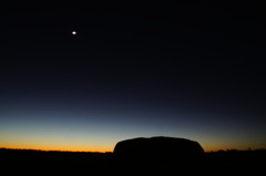 Dark Uluru.