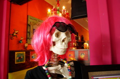 skeleton club lady