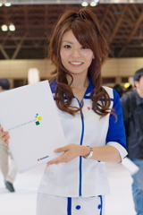 東京モーターショー2009-32　田辺美穂さん