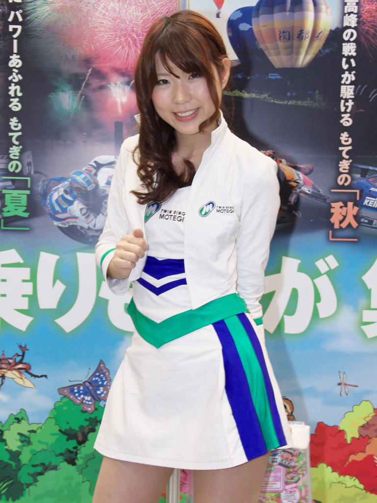 東京モーターサイクルショー　その10　山田千春さん