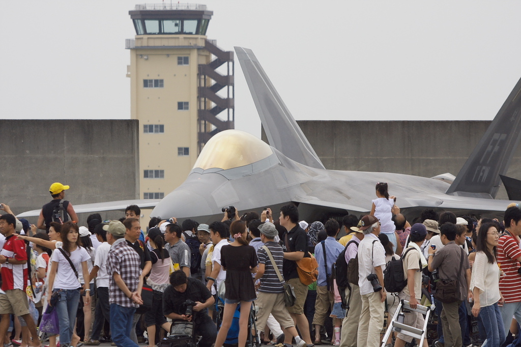 横田基地友好祭にて5