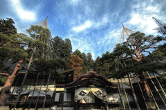 晩秋の飛騨路