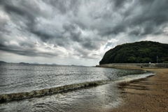 ゲリラ豪雨直前