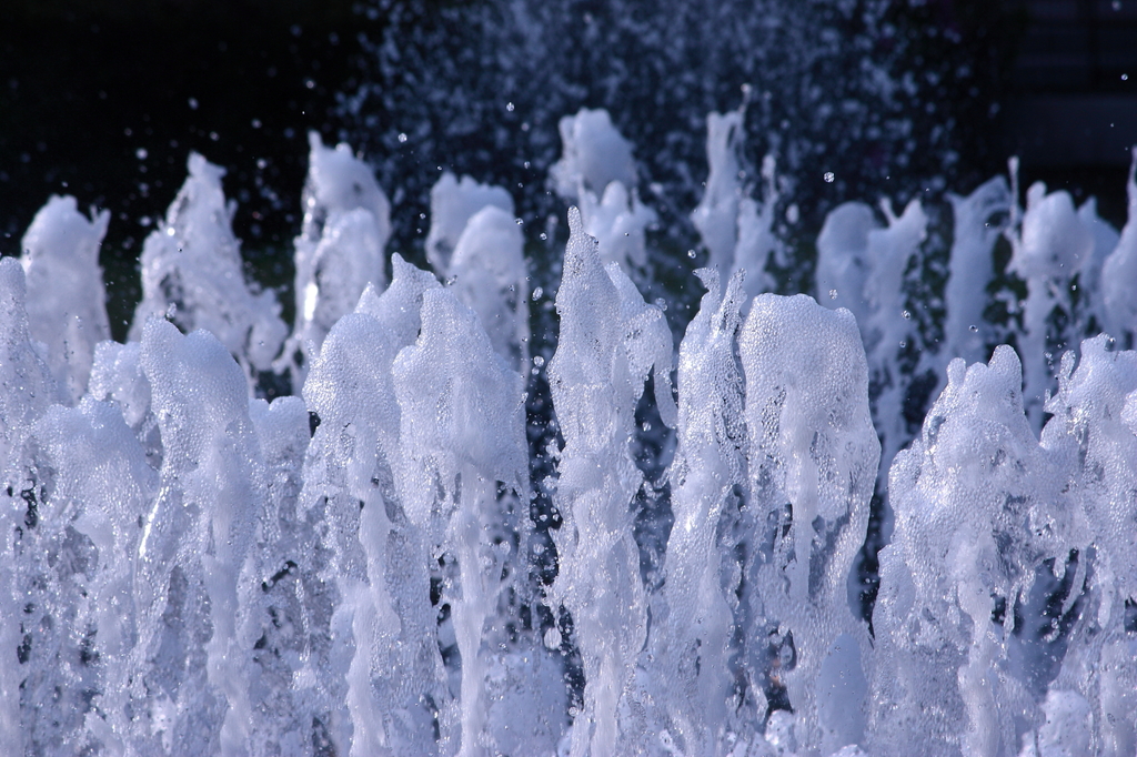 水しぶき