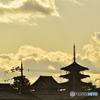 法隆寺遠景