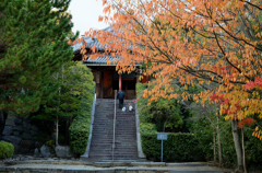 秋の法隆寺_01_夕方の散歩