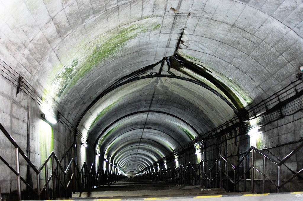 entrance to underground