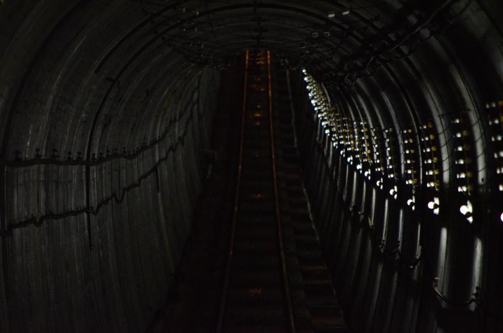 立山黒部ルートのトンネル