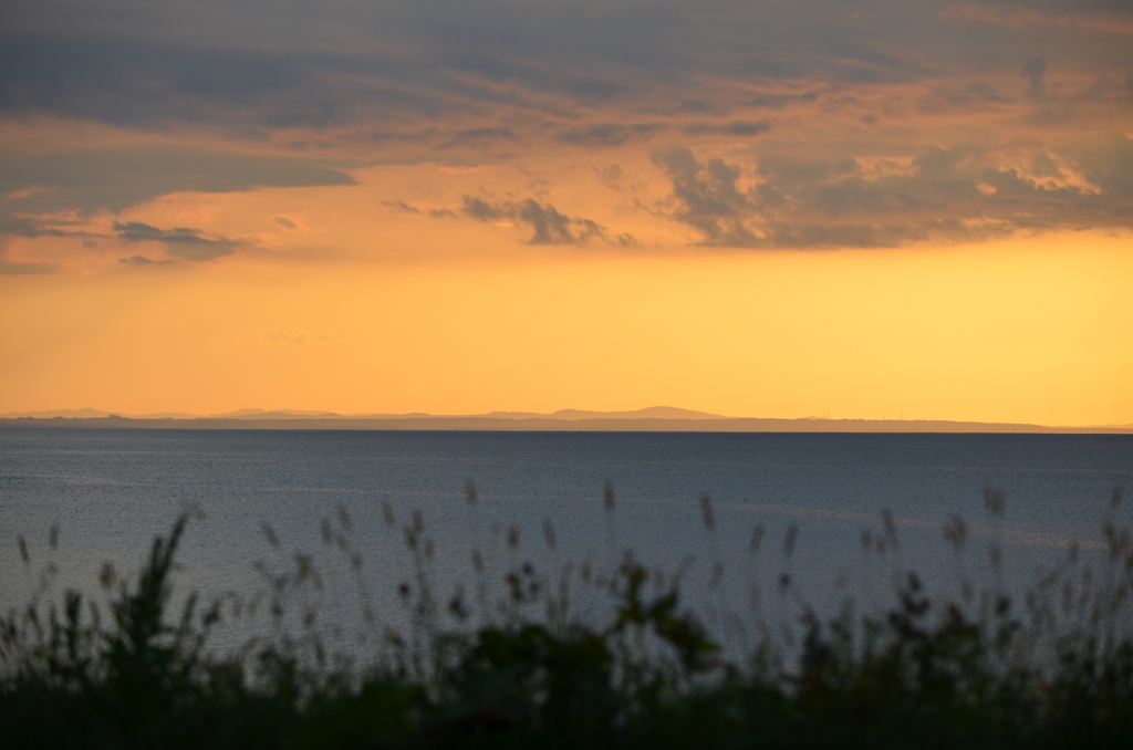 オホーツクの海遠景