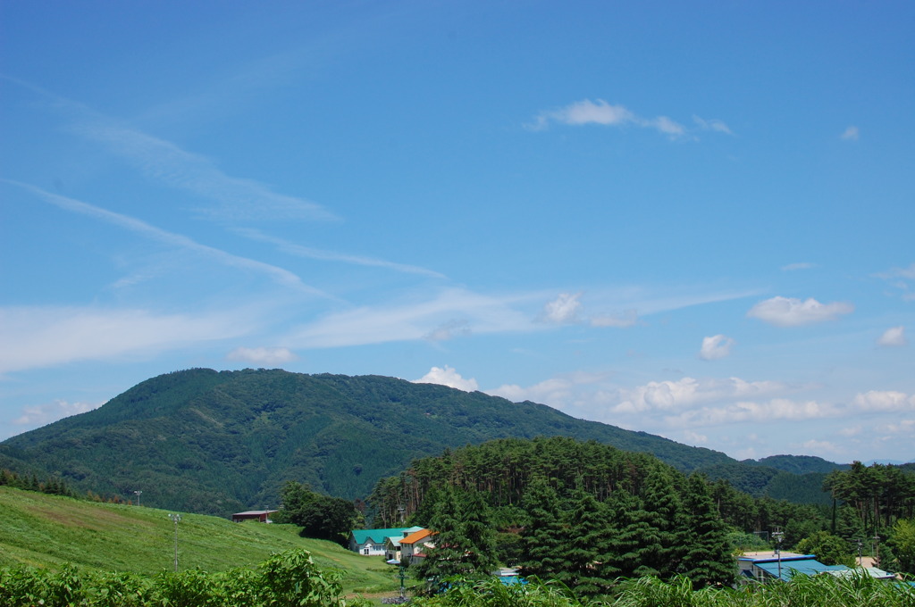 夏のスキー場