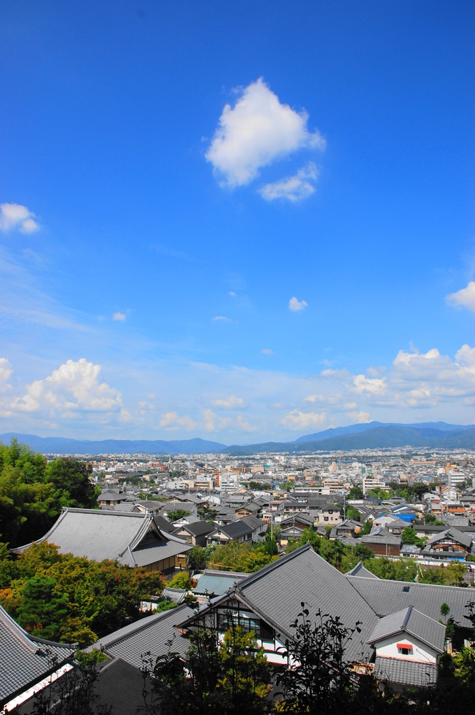 圓光寺からのながめ