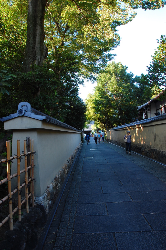 石畳の京都道