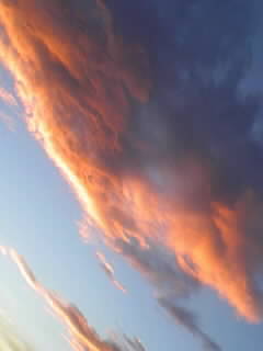 夕焼け雲