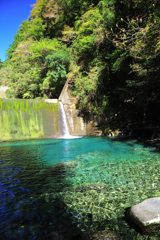 安居渓谷　砂防ダム