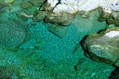 安居渓谷　安居川②