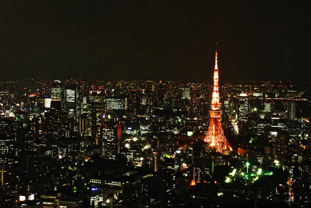 初夜景②